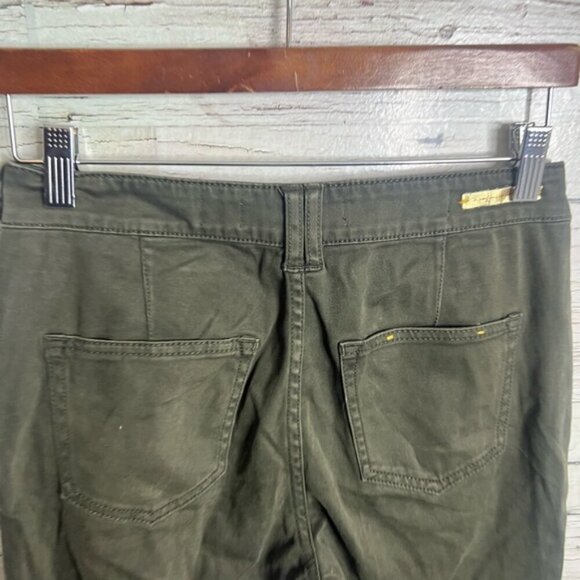 Anthropologie Pilcro and the Letterpress Size 26 Green Fit Superscript Pants - Picture 6 of 8